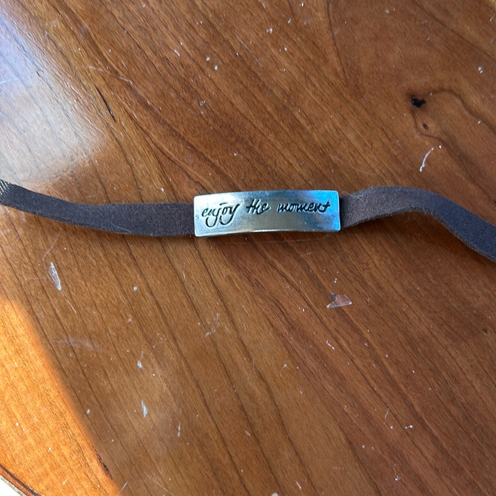 Leather bracelet